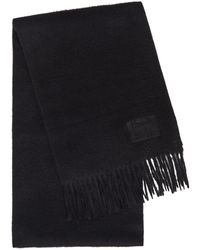 Paul Smith - Logo Fringed Cashmere Scarf - Lyst