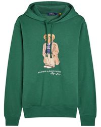 Polo Ralph Lauren - Hooded Cotton-Blend Sweatshirt - Lyst