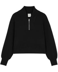Varley - Davidson Half-zip Stretch-jersey Sweatshirt - Lyst