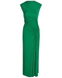 Jonathan Simkhai - Acacia Draped Jersey Maxi Dress - Lyst