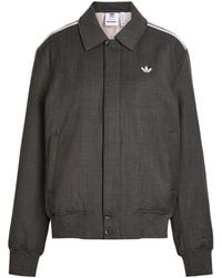 Wales Bonner - Adidas X Quilted Wool-Blend Jacket - Lyst