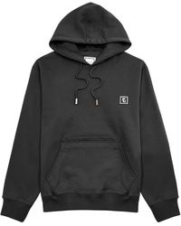 WOOYOUNGMI - Logo-Embroidered Hooded Cotton Sweatshirt - Lyst
