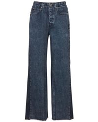 Rag & Bone - Miramar Jeans-print Cotton Trousers - Lyst