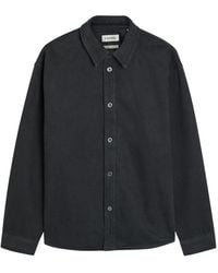 FRAME - Denim Overshirt - Lyst