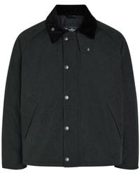 Barbour - Transport Padded Cotton-Blend Jacket - Lyst