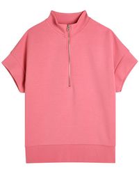 Varley - Ritchie Short Sleeve Sweat Stretch-Jersey Top - Lyst