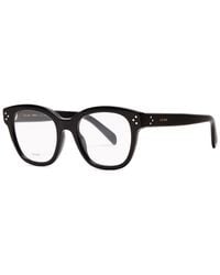 Celine - Square-Frame Optical Glasses, Glasses, , Can Be Fitted With Prescription Lenses, Designer-Engraved Arm - Lyst