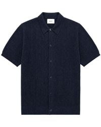 NN07 - Nolan Ribbed Cotton-Knit Shirt - Lyst