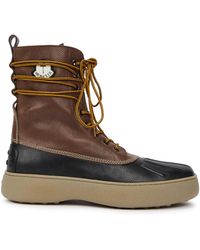 Moncler Genius - 8 Moncler Palm Angels X Tod's Leather Ankle Boots - Lyst