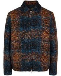 NN07 - Gael Patterned Wool-Blend Jacket - Lyst