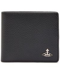 Vivienne Westwood - Orb Pebbled Leather Wallet - Lyst