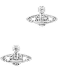 Vivienne Westwood - Mini Bas Relief Orb Stud Earrings - Lyst