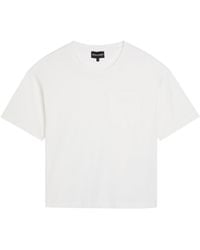 Emporio Armani - Cotton T-Shirt - Lyst