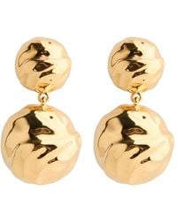 Joanna Laura Constantine - Orb Large 18Kt-Plated Drop Earrings - Lyst