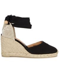 Castañer - Chiara 100 Canvas Wedge Espadrilles - Lyst