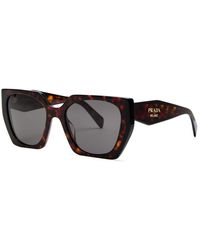 Prada - Square-Frame Sunglasses - Lyst
