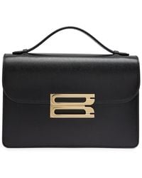 Victoria Beckham - Dorian Small Grained Leather Top Handle Bag - Lyst