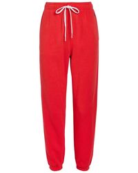 Polo Ralph Lauren - Logo-Embroidered Cotton-Blend Sweatpants - Lyst