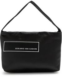 Soriano Van Gaever - Tara Satin Top Handle Bag - Lyst
