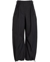 3.1 Phillip Lim - Barrel-Leg Cotton-Blend Cargo Trousers - Lyst