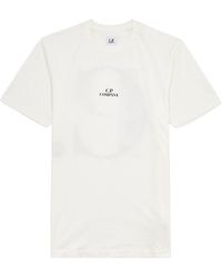 C.P. Company - Logo-Print Cotton T-Shirt - Lyst