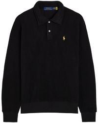 Polo Ralph Lauren - Logo Cable-Knit Wool And Cashmere-Blend Jumper - Lyst