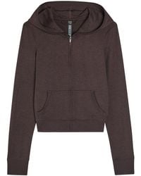 Vuori - Halo Mini Hooded Stretch-Jersey Sweatshirt - Lyst