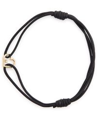 Aliita - Mini Corazon Brillante Embellished Cord Bracelet - Lyst