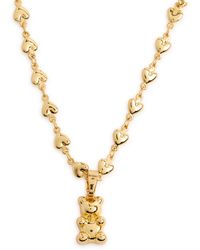 Crystal Haze Jewelry - Habibi Nostalgia Bear 18Kt-Plated Necklace - Lyst