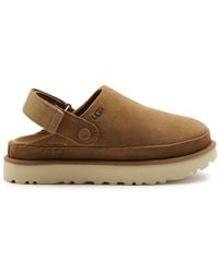 UGG - Goldenstar Clog Suede Sliders - Lyst