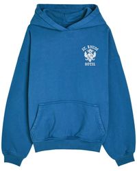 Rhude - St. Seal Hooded Cotton Sweatshirt - Lyst