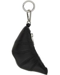 Lemaire - Croissant Mini Leather Bag Charm - Lyst
