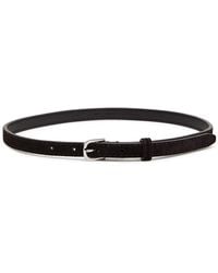 TOTEME - Thin Suede Belt - Lyst