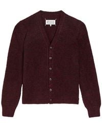 Maison Margiela - Wool-Blend Cardigan - Lyst