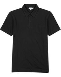 Sunspel - Striped Cotton T-shirt - Lyst