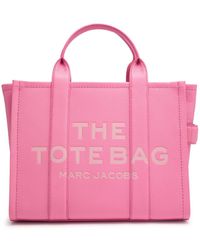 Marc Jacobs - The Tote Medium Leather Tote - Lyst