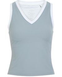 Varley - Chia V-Neck Stretch-Jersey Tank Top - Lyst