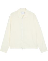 MKI Miyuki-Zoku - Rider Checked-Weave Cotton Overshirt - Lyst