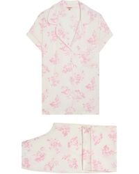 Eberjey - Gisele Floral-Print Jersey Pyjama Set - Lyst
