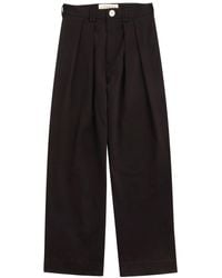 S.S.Daley - George Wide-Leg Wool Trousers - Lyst