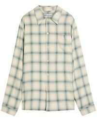 Our Legacy - Every Checked Woven Shirt - Lyst