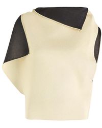 Jacquemus - La Maille Trapeze Knitted Top - Lyst