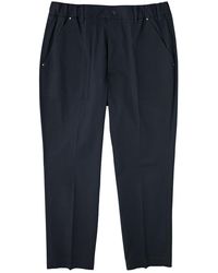 Moncler - Logo Cotton-Stretch Trousers - Lyst