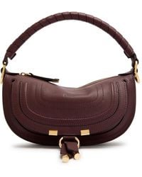 Chloé - Marcie Mini Leather Shoulder Bag - Lyst
