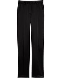 Dries Van Noten - Pulla Straight-Leg Satin Trousers - Lyst