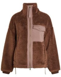 Varley - Lowell Panelled Fleece Jacket - Lyst