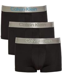 Calvin Klein - Brushed Stretch-Microfibre Trunks - Lyst