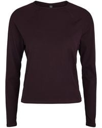 Vuori - Pose Ribbed Jersey Top - Lyst