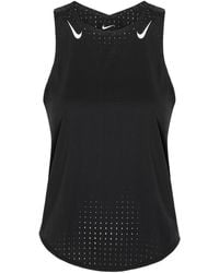 Nike - Aeroswift Dri-Fit Adv Perforated Jersey Running Vest - Lyst