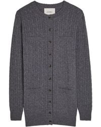 Lisa Yang - Inda Cable-Knit Cashmere Cardigan - Lyst